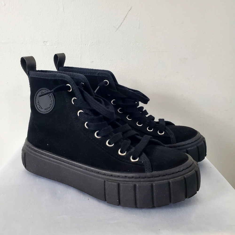 NWT-Victoria Bottine Abril Toile & Sceau Caoutchouc Size 37 Eur